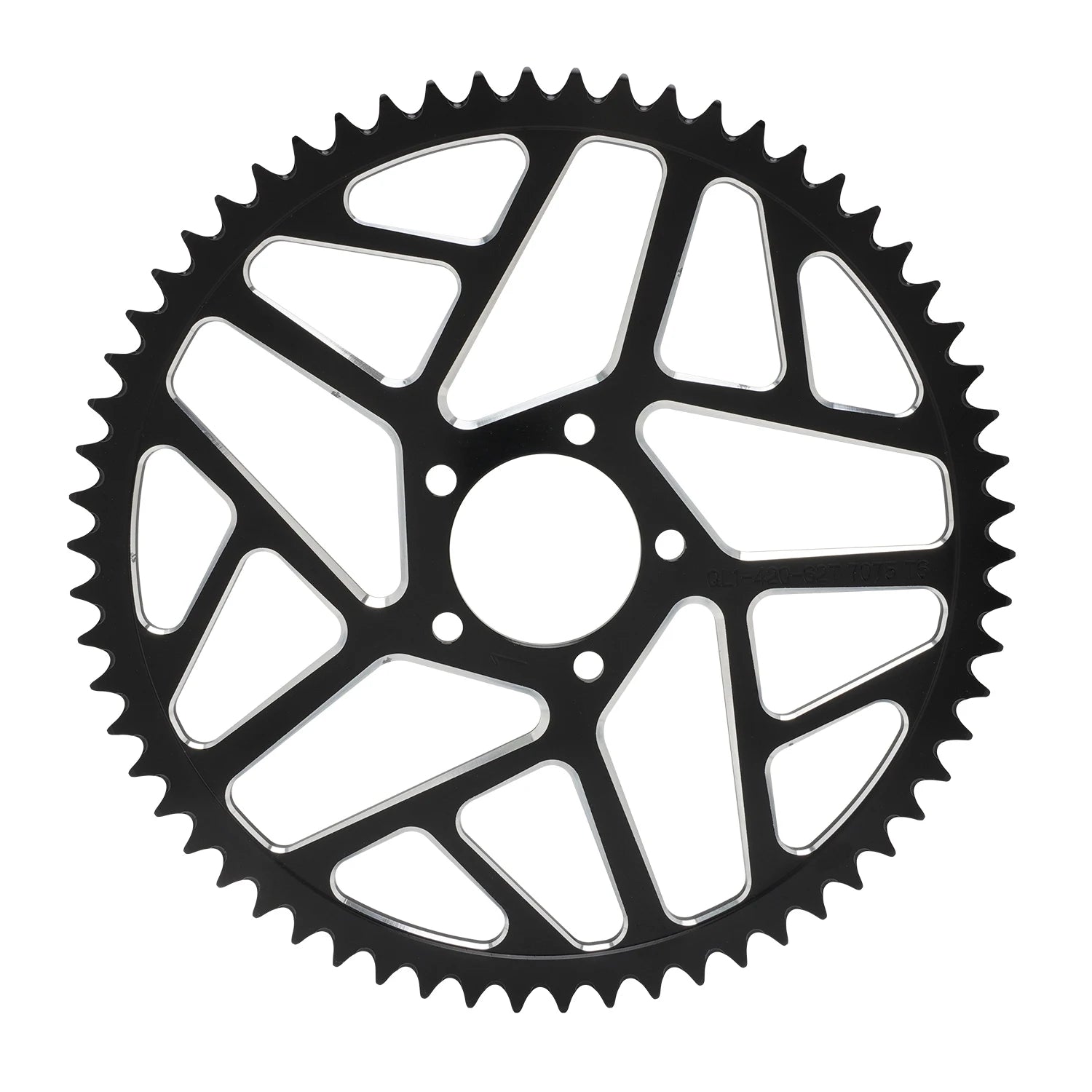Motorcycle Chain Sprocket Aluminum For Talaria Sting Electric Dirt Bike 58T 62T For Surron Segway Light Bee S X 160 260X160 X260 RISE DEFENSE SYSTEMS.AI PRODUCTS