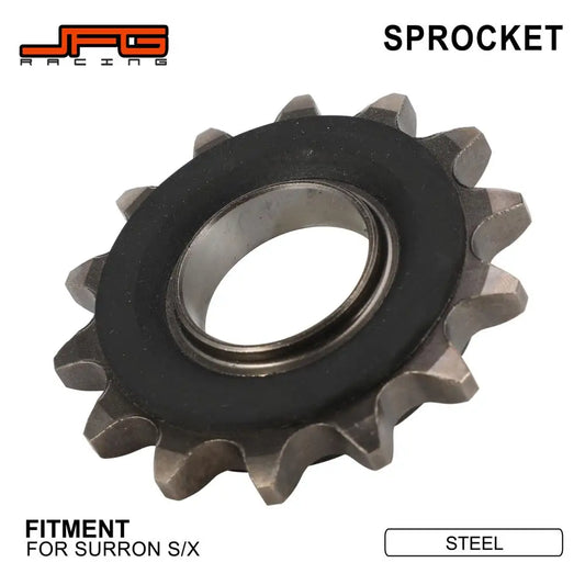 For Sur Ron Surron Lightbee Light Bee S X Motorcycles Accessories Rear 240mm Front 14T Sprockets Electric Vehicle E-Bike Dirt RISE DEFENSE SYSTEMS.AI PRODUCTS
