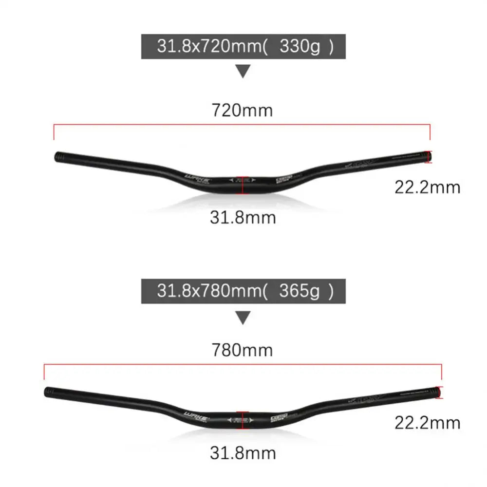 Handlebar,Aluminium Alloy Bike Handlebar Accessories,Handle Size 31.8*720/780mm,Mountain Road Cycling Steering Wheel RISE DEFENSE SYSTEMS.AI PRODUCTS