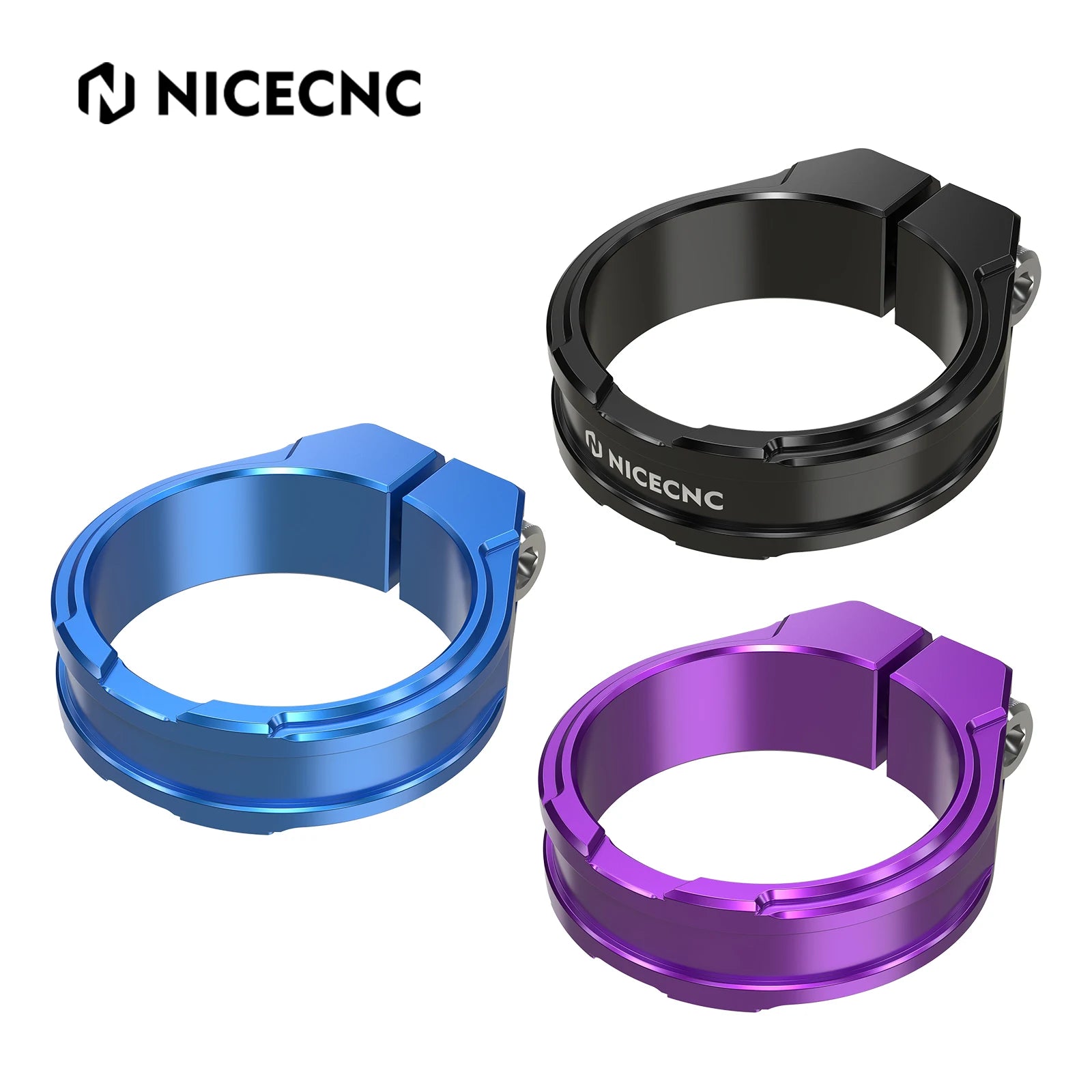 NICECNC For Surron Light Bee X S L1E Segway X160 X260 Electric Dirt Bike Reinforced Head Tube Frame Brace Aluminum Frame Clamp RISE DEFENSE SYSTEMS.AI PRODUCTS
