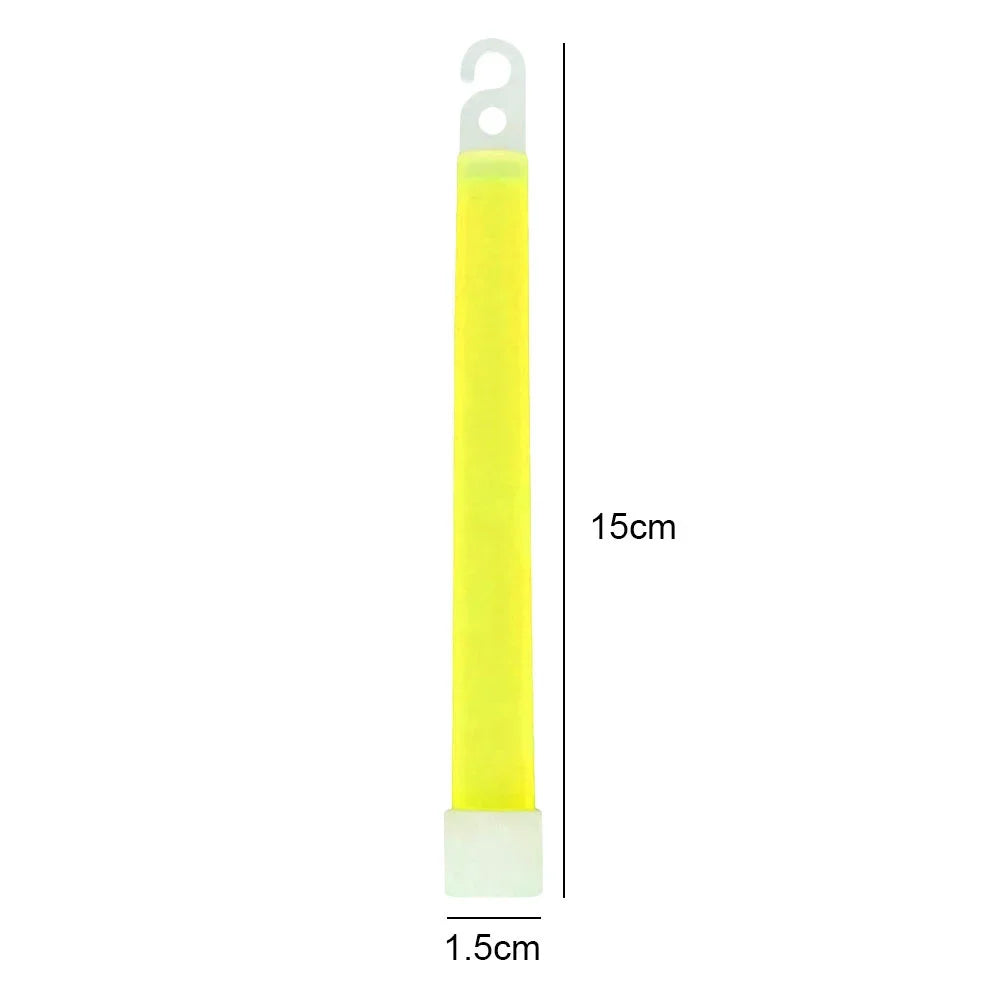 Military Glow Light Sticks Waterproof Concert Party Light Stick with Hook Camping Hiking Walking SOS Gear Survival Kits RISE DEFENSE SYSTEMS.AI PRODUCTS