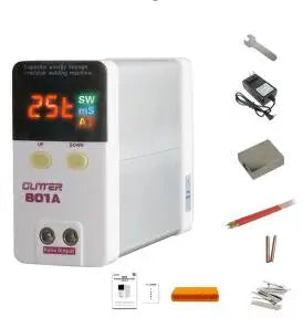 801D Spot Welder Machine Pulse Current Spot Welding Machine for Lithium Iron Phosphate Battery 0.3mm Nickel Welding 0.05-0.4mm RISE DEFENSE SYSTEMS.AI PRODUCTS