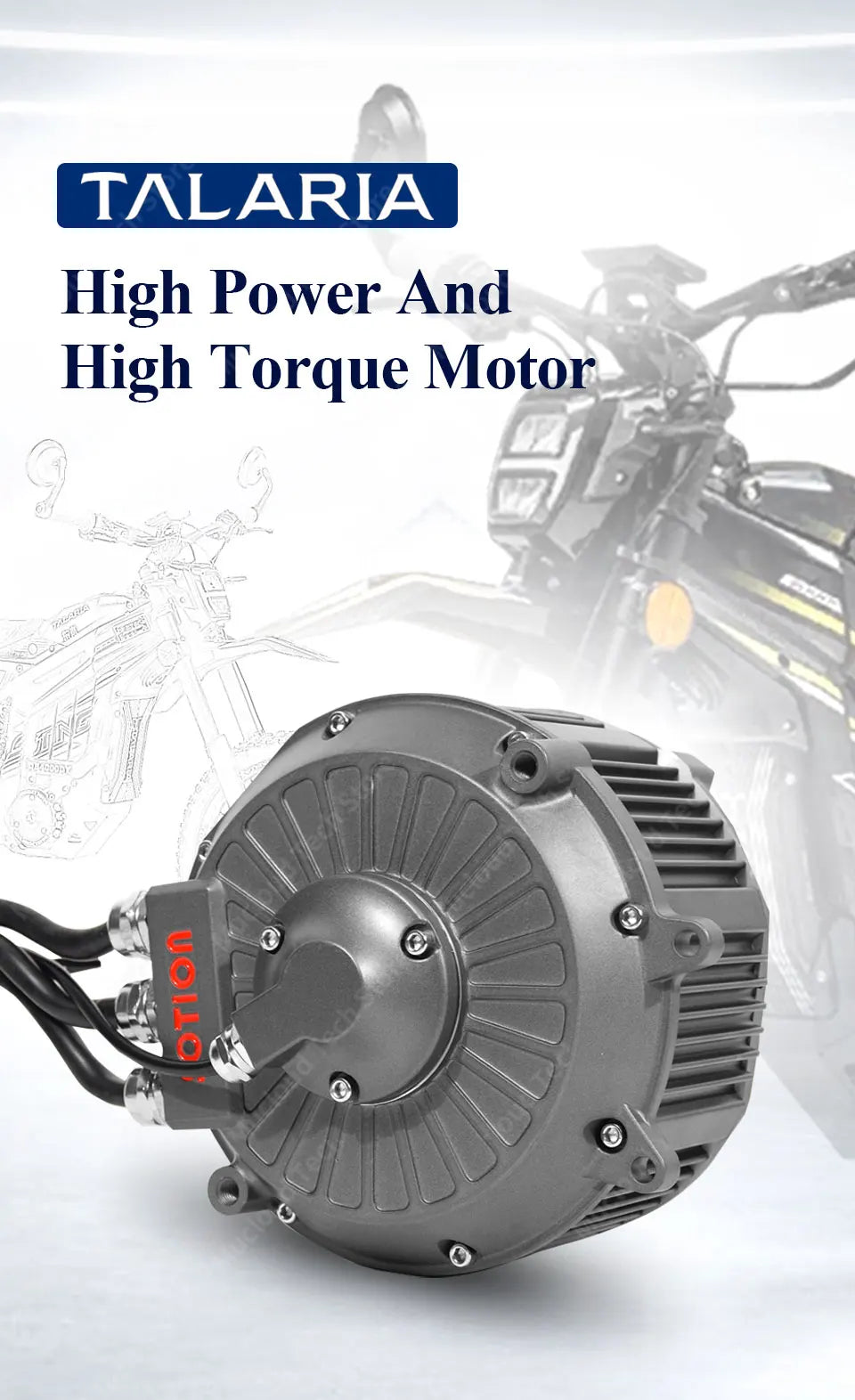 For Talaria Sting  High Power And High Torque Motor Off-road sur ron Modified Accessories Talaria RISE DEFENSE SYSTEMS.AI PRODUCTS