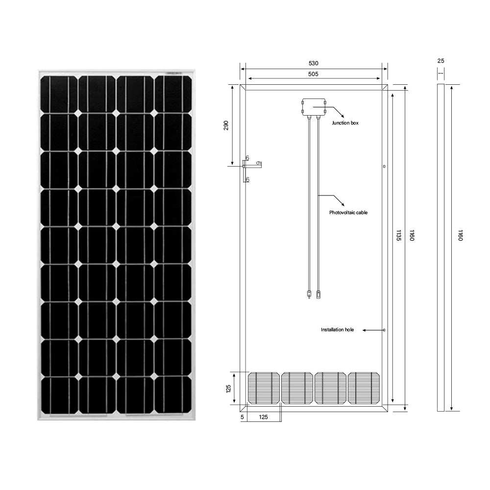 200W Glass Solar Panel and 120W Rigid Photovoltaic Solar Panel System for Balcony Home charging battery Outdoor power supply RISE DEFENSE SYSTEMS.AI PRODUCTS