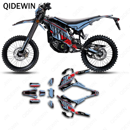 forSUR-RON Ultra Bee Holographic Graphics Special thickened laser colours decal body cover imitation scratch protection stickers RISE DEFENSE SYSTEMS.AI PRODUCTS