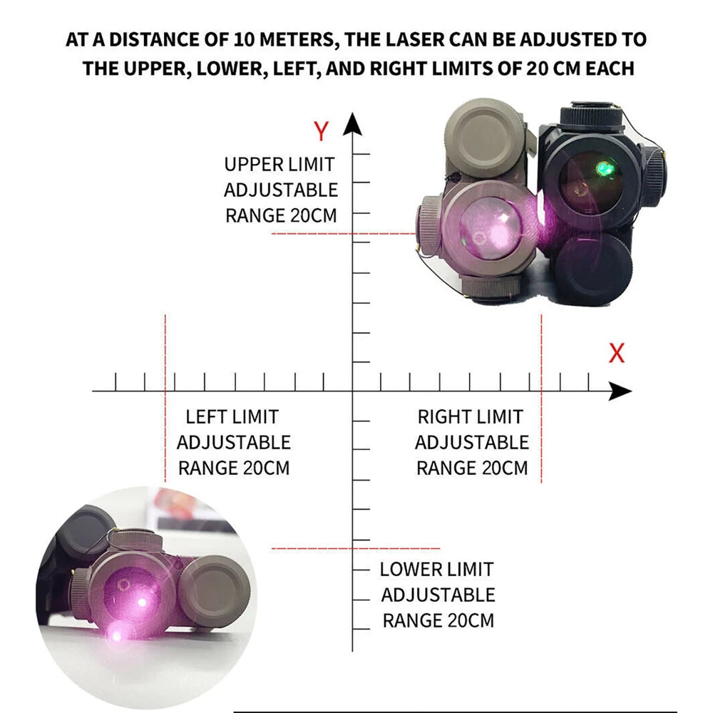 Green Laser&Infrared IR 850NM Night Vision Flashlight, Aluminum Alloy Torch Remote Control Switch, Night Hunting;Outdoor Camping RISE DEFENSE SYSTEMS.AI PRODUCTS
