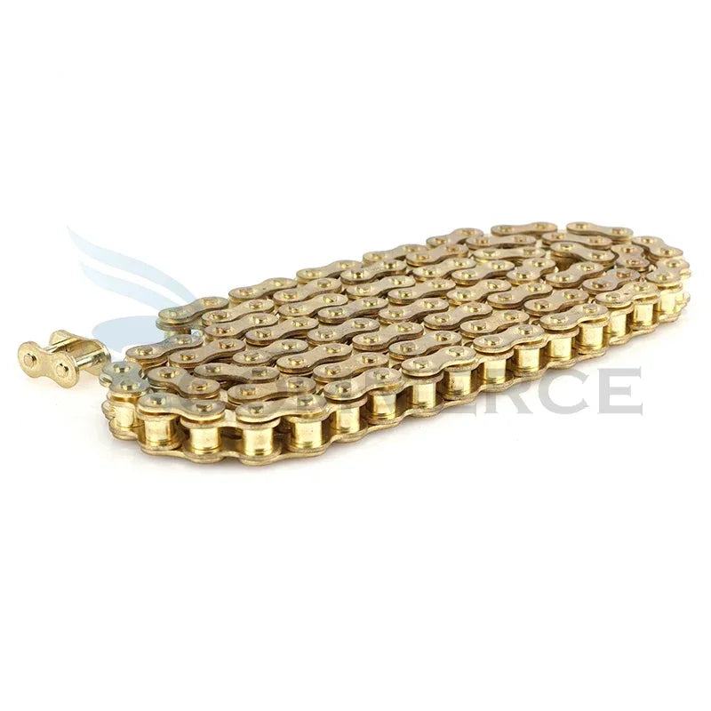 Motorcycle 420 Chains 76/108/126/140 Links Drive Chain Link For 50cc 70cc 90cc 110cc 125cc Pit Dirt Bike Scooter ATV Buggy Quad RISE DEFENSE SYSTEMS.AI PRODUCTS