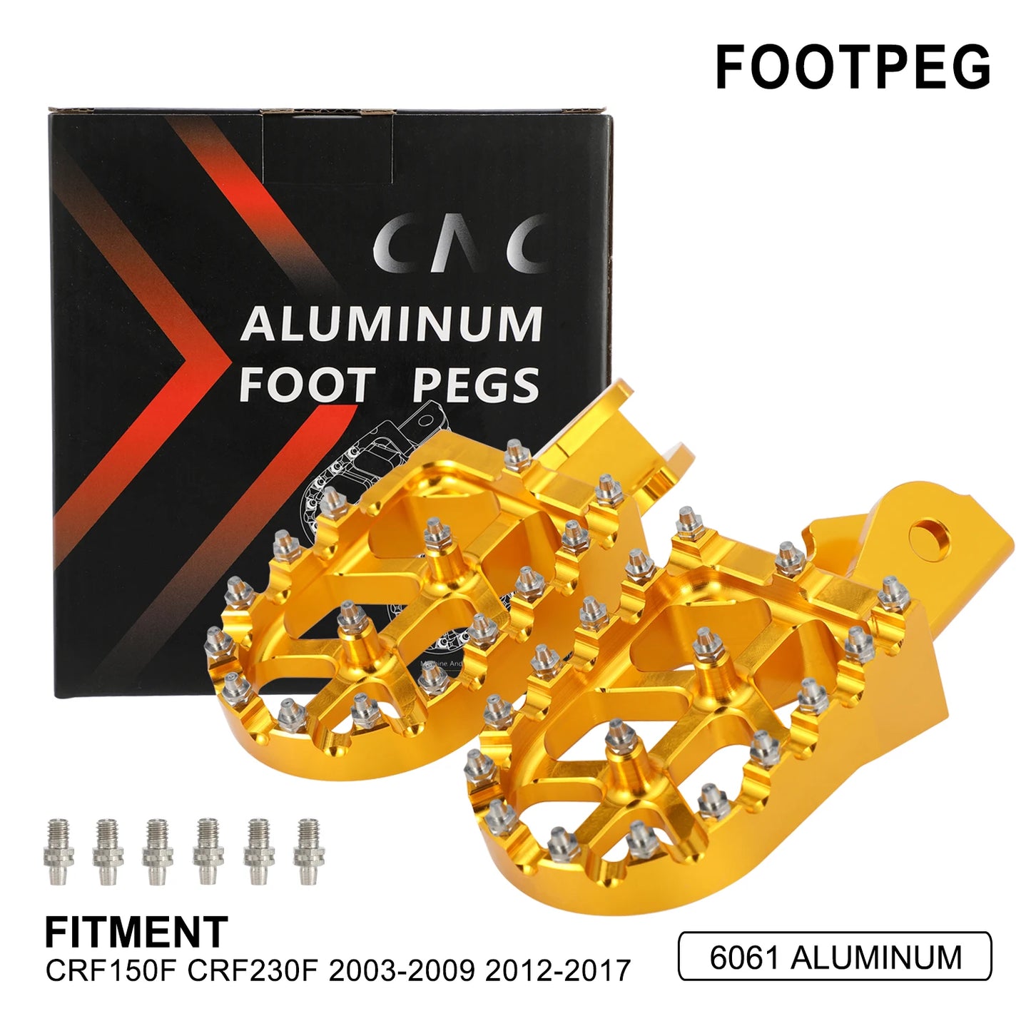 Motorcycle CNC Foot Pegs Rests Footpeg Rests Pedals For TALARIA Sur Ron Light Bee X/S For Honda CRF150F/230F Electric Dirt Bike RISE DEFENSE SYSTEMS.AI PRODUCTS