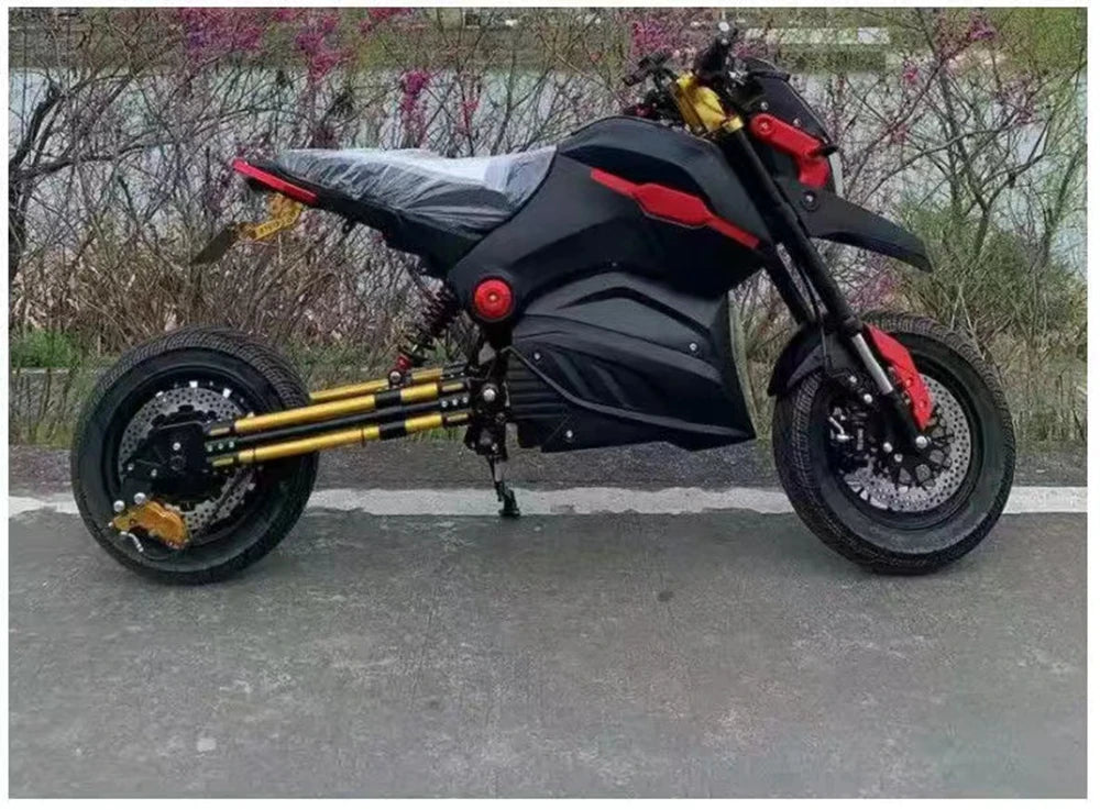 Electric Motorcycle Swing Arm New 3D CNC Adjustable 3-tube Water Pipe Rear Flat Fork Universal For M3 M5 M6 Little Monkey Modify RISE DEFENSE SYSTEMS.AI PRODUCTS