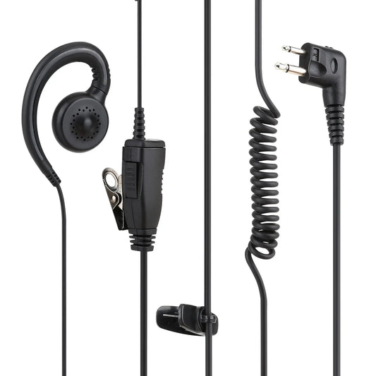 earpiece headset with PTT for Motorola R2 DP1400 EP450 DEP450 CP040 CP140 CP180 XTN446 BPR40 CLS446 CLS1110 CLS1410  radios RISE DEFENSE SYSTEMS.AI PRODUCTS