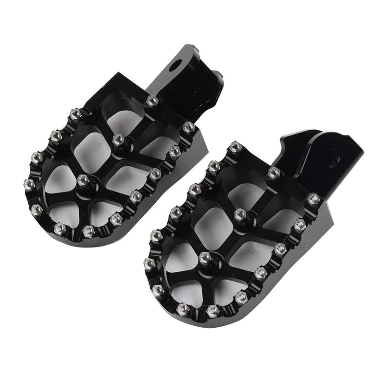 Motorcycle Footrest Footpegs Foot Pegs Rest Pedal For Sur Ron Surron Light Bee X S Off-Road Bike(Black) Accessories RISE DEFENSE SYSTEMS.AI PRODUCTS