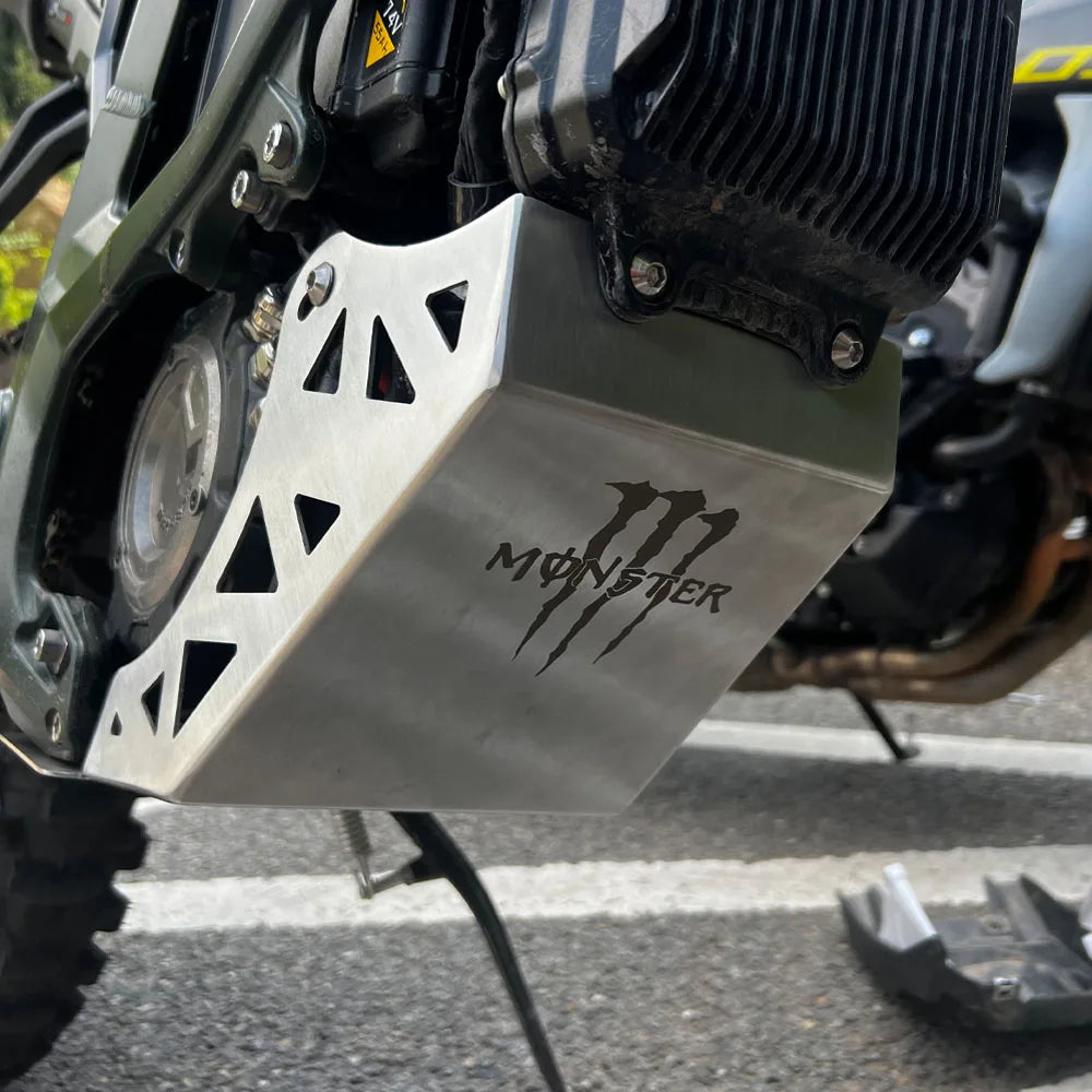 FOR  Sur-Ron Ultra Bee ULTRA BEE Electric Motocross Motorcycle Bottom Motor Stainless Steel Full Envelope Protection Chassis RISE DEFENSE SYSTEMS.AI PRODUCTS