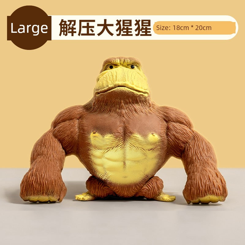 Funny Quirky Squeezing Toy Vent Pressing Gorilla RISE DEFENSE SYSTEMS.AI PRODUCTS