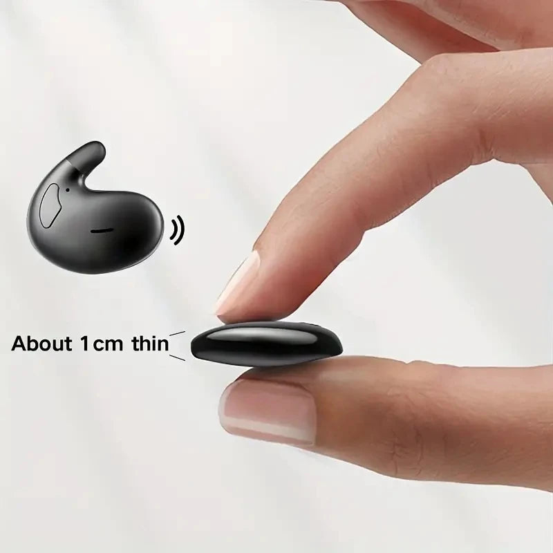 Mini Headphones Bluetooth Invisible Wireless Headset,Sleep Earphone With Mic  Sports Waterproof in-Ear Earbuds for Small Ears RISE DEFENSE SYSTEMS.AI PRODUCTS