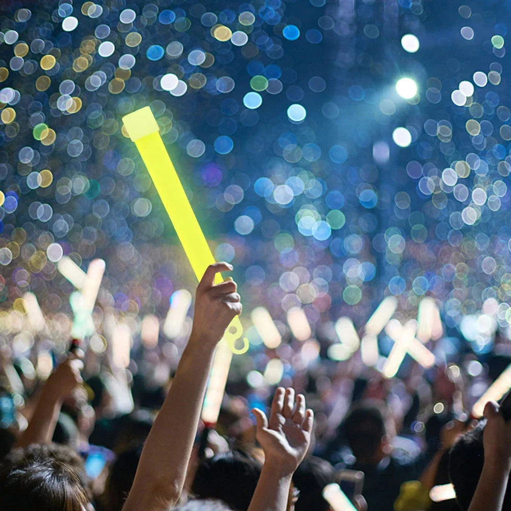 Military Glow Light Sticks Waterproof Concert Party Light Stick with Hook Camping Hiking Walking SOS Gear Survival Kits RISE DEFENSE SYSTEMS.AI PRODUCTS