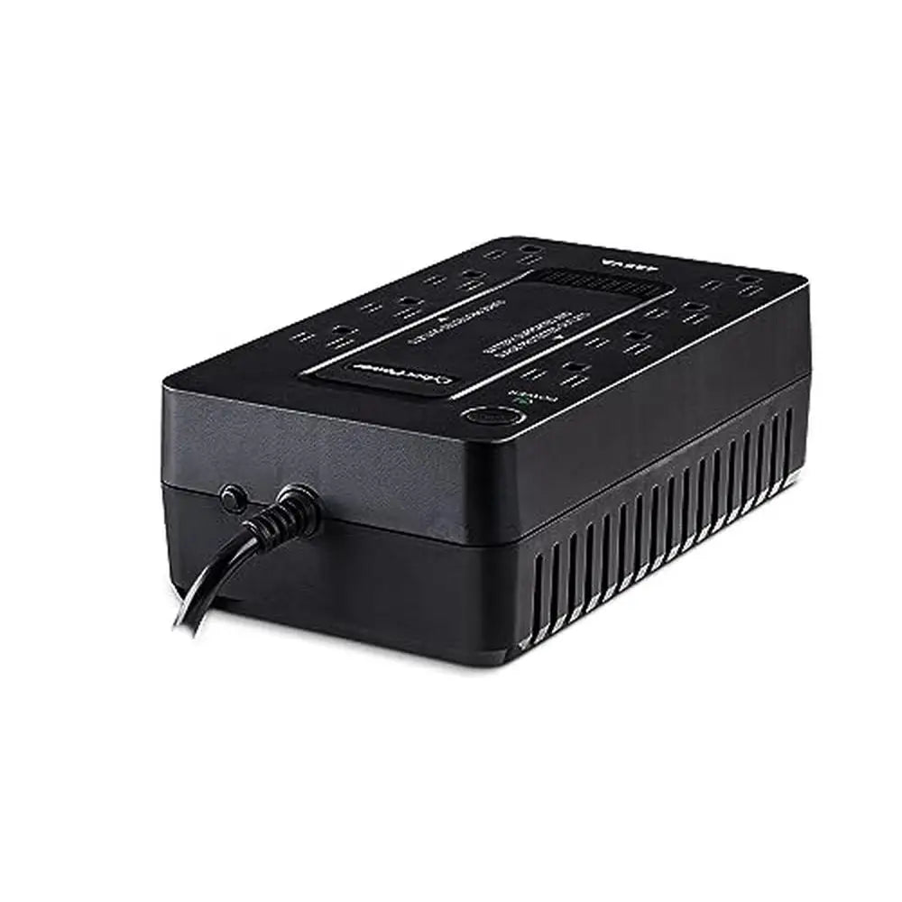 Standby Battery Backup UPS System 425VA/260W 8 Outlets Compact Design  UPS RISE DEFENSE SYSTEMS.AI PRODUCTS