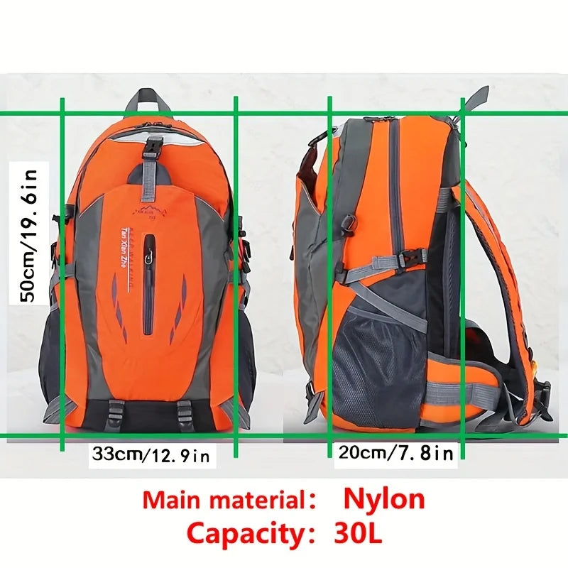 Outdoor Backpack Men's Large Capacity Travel Lightweight Casual Hiking Backpack Sports Waterproof Travel Mountaineering Bag RISE DEFENSE SYSTEMS.AI PRODUCTS