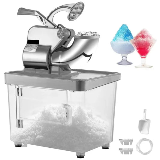 Electric Ice Shaver  with Dual Stainless Steel  Snow Cone Maker Machine RISE DEFENSE SYSTEMS.AI PRODUCTS