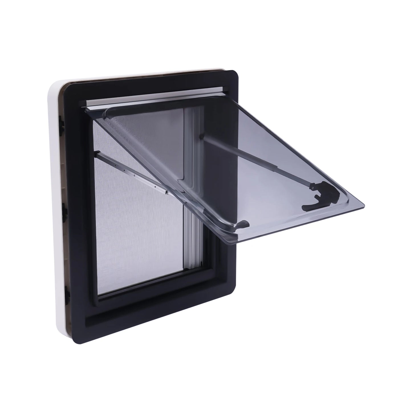 900*500MM/450x500MM Aluminum RV Hinged Push Out Window Caravan Accessories for Camper and Trailer RISE DEFENSE SYSTEMS.AI PRODUCTS