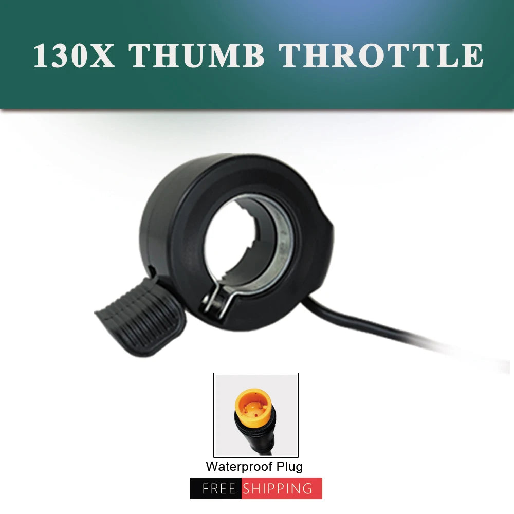Ebike WUXING Thumb Throttle 21X/130X/108X/20X/76X Left/Right Hand Accelerator For Electric Bicycle Conversion Kit RISE DEFENSE SYSTEMS.AI PRODUCTS