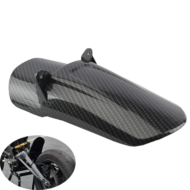 Motorcycle Rear Mudguard For Sur-Ron Surron Light Bee Dust Cover Carbon Fiber Pit Dirt Bike Electric Motocross RISE DEFENSE SYSTEMS.AI PRODUCTS