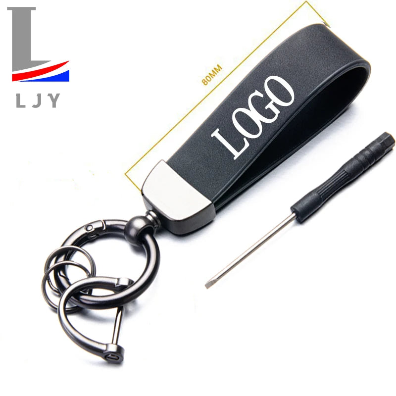 Fantastic Skin feel leather metal keychain For SURRON 48T 52T 54T 58T 64T Motorcycle accessories
