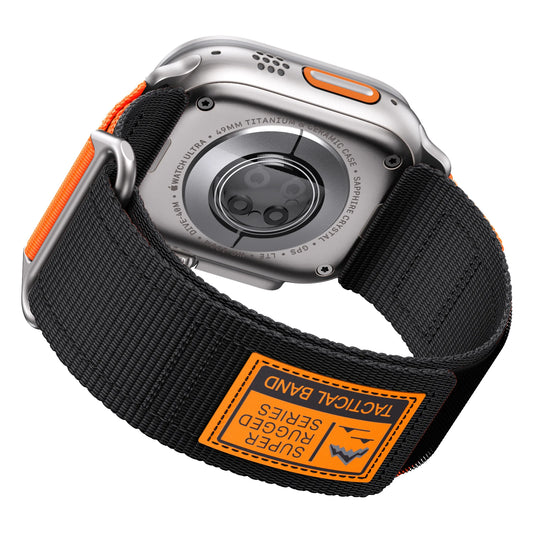 Strap for Apple Watch Band 45mm 44mm Ultra 49mm  42mm 44 45mm Wide Nylon Iwatch Series 9 Se 8 2 Correa Bracelet RISE DEFENSE SYSTEMS.AI PRODUCTS