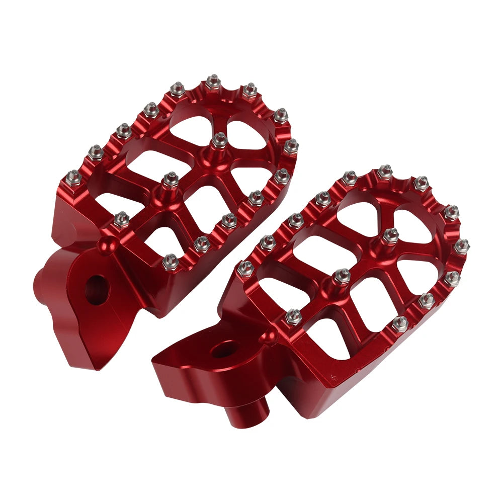 Motorcycle CNC Foot Pegs Footpeg Pedals FootRest For YAMAHA YZ 65 85 125 250 125X 250X 250FX 450FX WR 250F 450F YZF WRF 250 450 RISE DEFENSE SYSTEMS.AI PRODUCTS