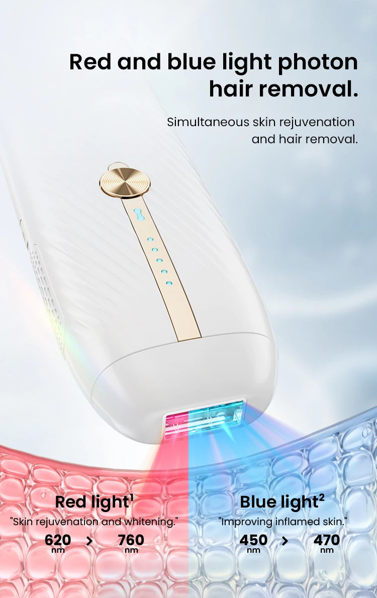 IPL hair removal Sapphire ice pointpainless Super Fast speed 0.25s/flash Ice Cooling Ipl Laser Hair Removal Epilator RISE DEFENSE SYSTEMS.AI PRODUCTS