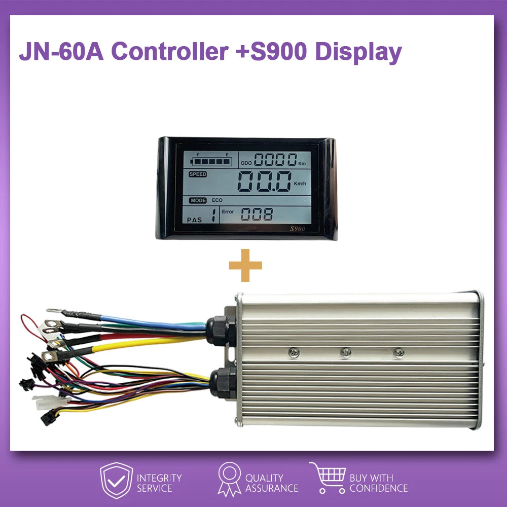 JN 60A Sinewave Controller Dual Mode Controller Sensor/Sensorless 48V-72V For 1000W 1500W 2000W 3000W Hub Motor RISE DEFENSE SYSTEMS.AI PRODUCTS
