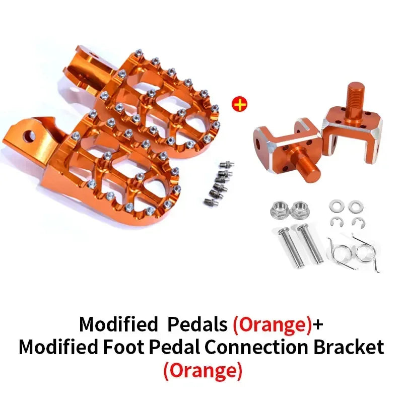 Motorcycle Footpegs Foot Pegs Rests Pedals For Surron Sur-Ron Light Bee Electric Dirt Bike Footrest RISE DEFENSE SYSTEMS.AI PRODUCTS