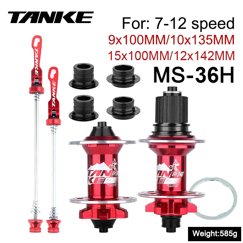 TANKE-MTB Hub,36 Holes 6 claw 108 Clicks NBK,Sealed Bearing,Mountain Bike Aluminum Alloy Disc Brake hub,7,8,9,10,11,12 Speed HUB RISE DEFENSE SYSTEMS.AI PRODUCTS
