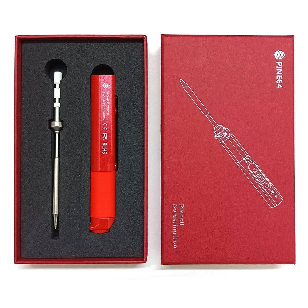 Pine64 BB2 Pinecil V1 Soldering Iron TS B2 Portable TYPE-C Jack For Welding Tools Constant Temperature Intelligent Maintenance RISE DEFENSE SYSTEMS.AI PRODUCTS