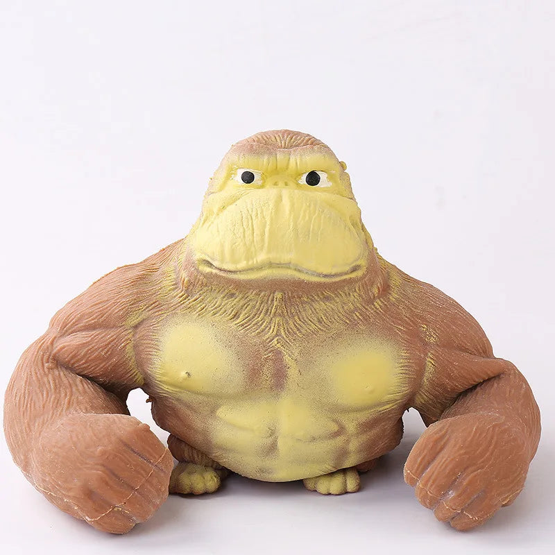 Giant Anti Stress Gorilla Toy Squeezing Elastic Monkey Fun Gorilla Stress Relief Game Mini Children's Gift Birthday Gift RISE DEFENSE SYSTEMS.AI PRODUCTS
