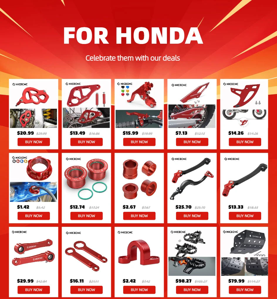 NICECNC Motorcycle Labor-saving clutch Lever For Honda XR650L 1993-2024 Motocross Enhancement Accessories Reduction In Actuation RISE DEFENSE SYSTEMS.AI PRODUCTS