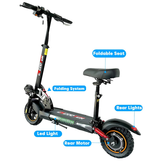 EU USA Warehouse Adult Electric Scooter 48v 13ah 16Ah Escooter Kick Scooter Lightweight Long Range 35-55km Scooters 800w RISE DEFENSE SYSTEMS.AI PRODUCTS