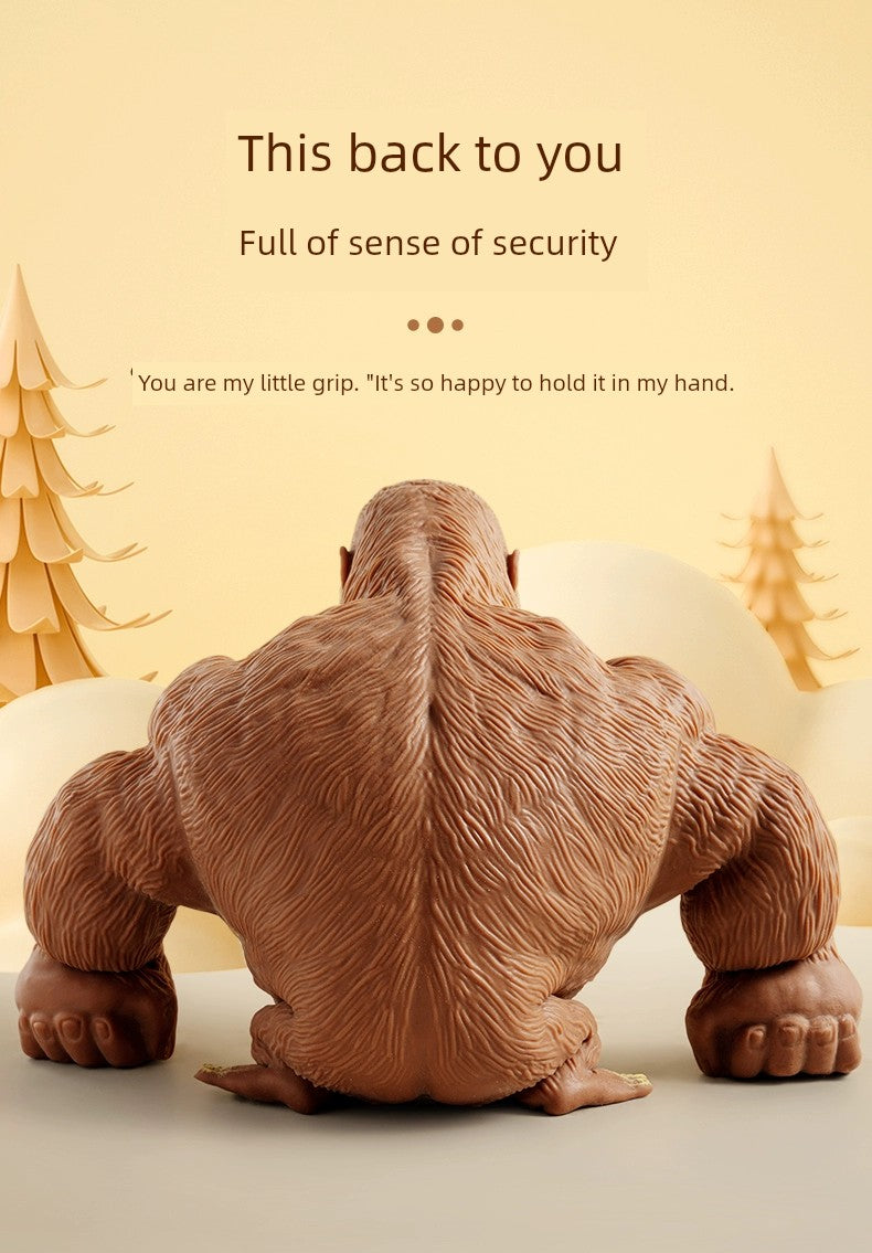Internet Celebrity Funny Fun Pressing Vent Toy Gorilla RISE DEFENSE SYSTEMS.AI PRODUCTS