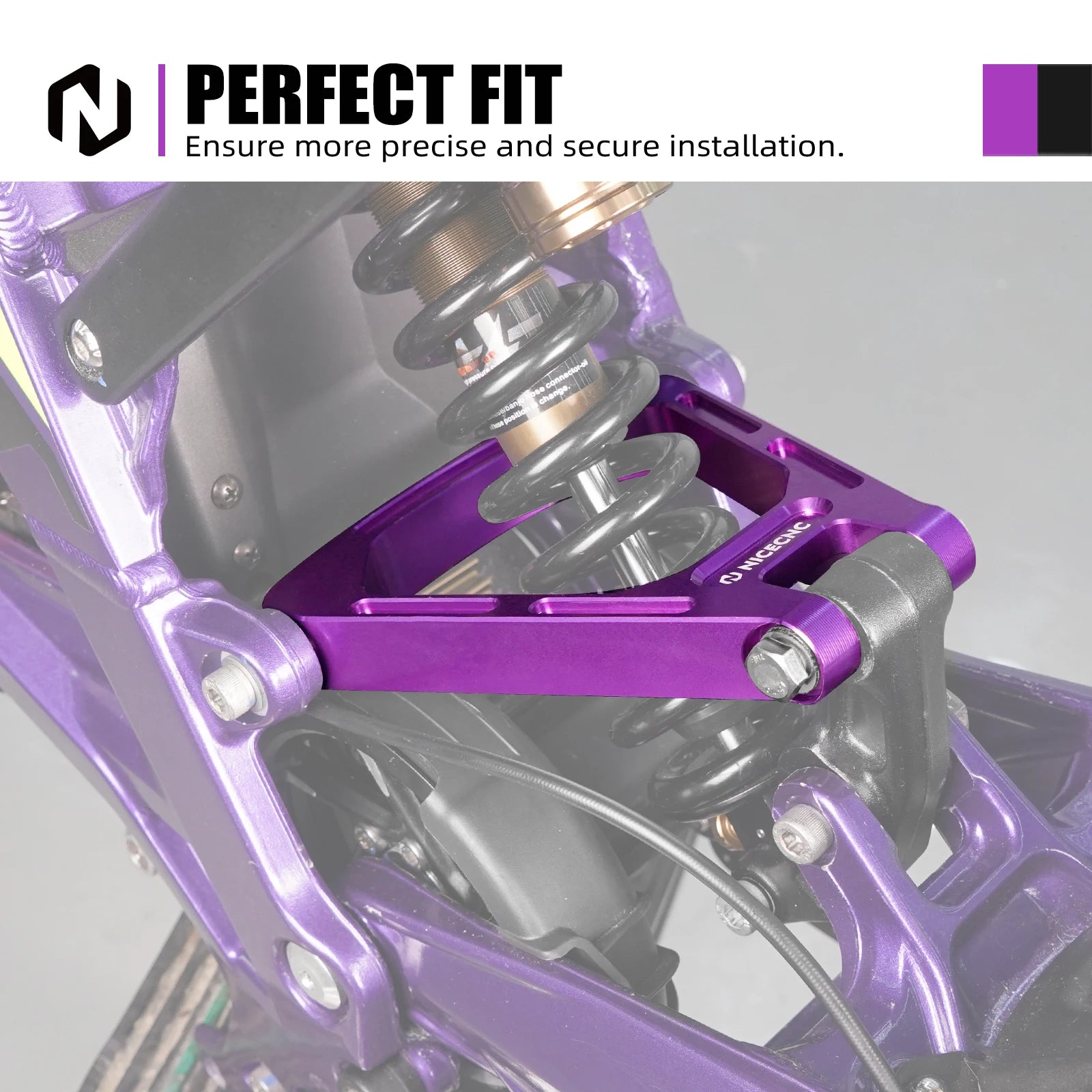 For 2024 Surron light bee X Reinforced Shock-absorbing Triangle Bracket For SUR-RON light bee S light bee L1E Segway X160 X260 RISE DEFENSE SYSTEMS.AI PRODUCTS