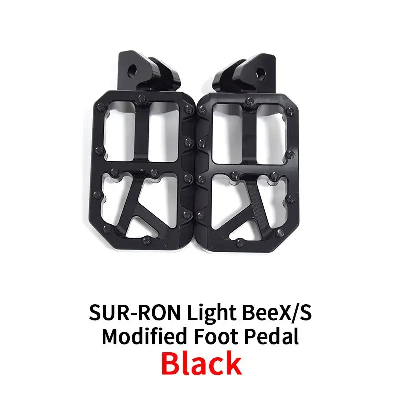 For Surron 2024 New Customized Modified Pedals Foot Pedal Modification Accessories Sur Ron RISE DEFENSE SYSTEMS.AI PRODUCTS