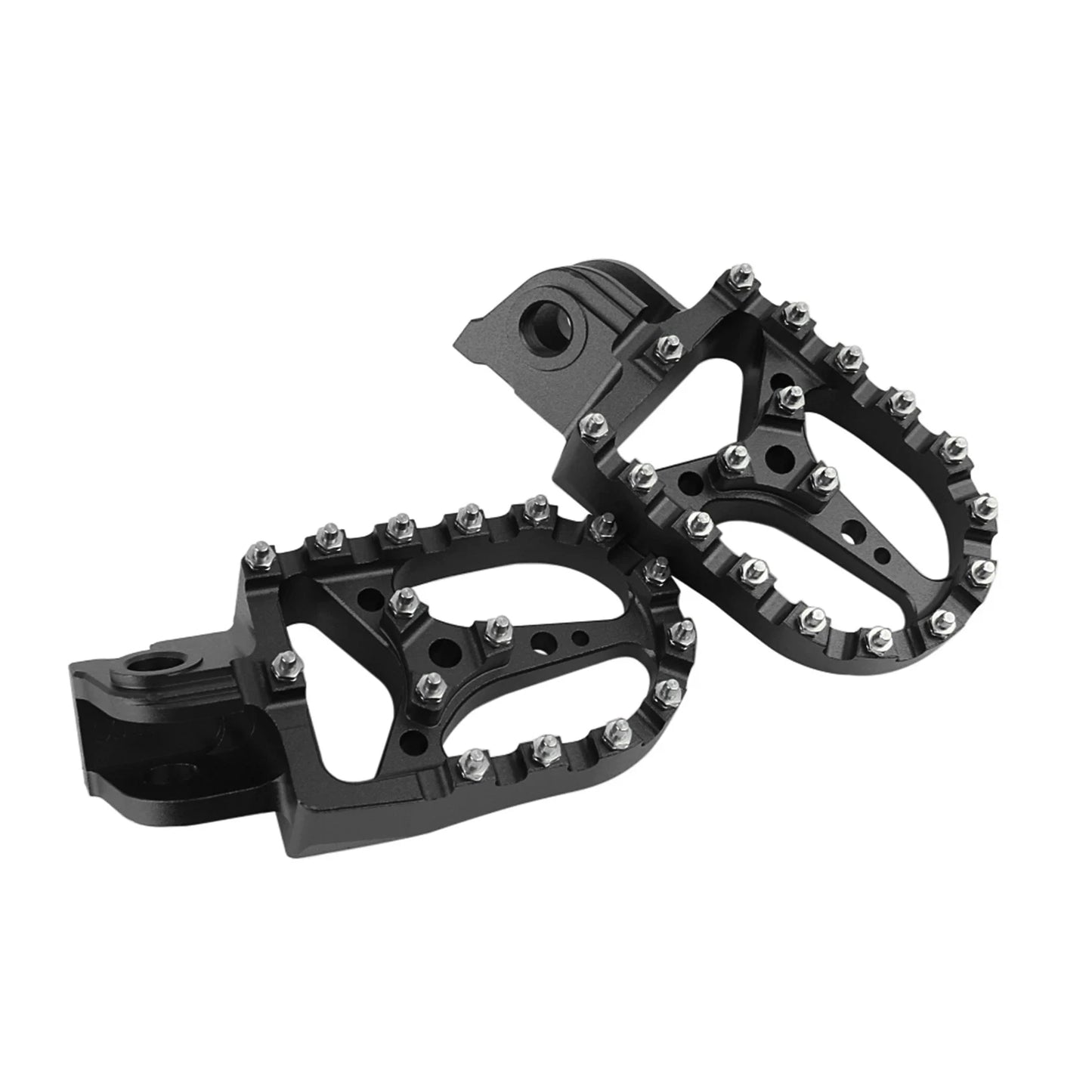 Motorcycle Black/Red/Blue CNC Footrest Foot Pegs Rests Pedals For KTM 690 950 990 1050 1090 1190 1290 50 65 85 125 250 SX 50SX RISE DEFENSE SYSTEMS.AI PRODUCTS