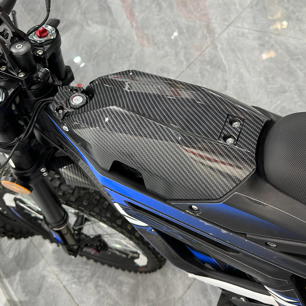 Battery Cover Fairing Durable Motorcycle Accessory Carbon Fiber For Talaria Sting MX3/MX4 Plastic Electric Vehicle Dirt Pit Bike RISE DEFENSE SYSTEMS.AI PRODUCTS