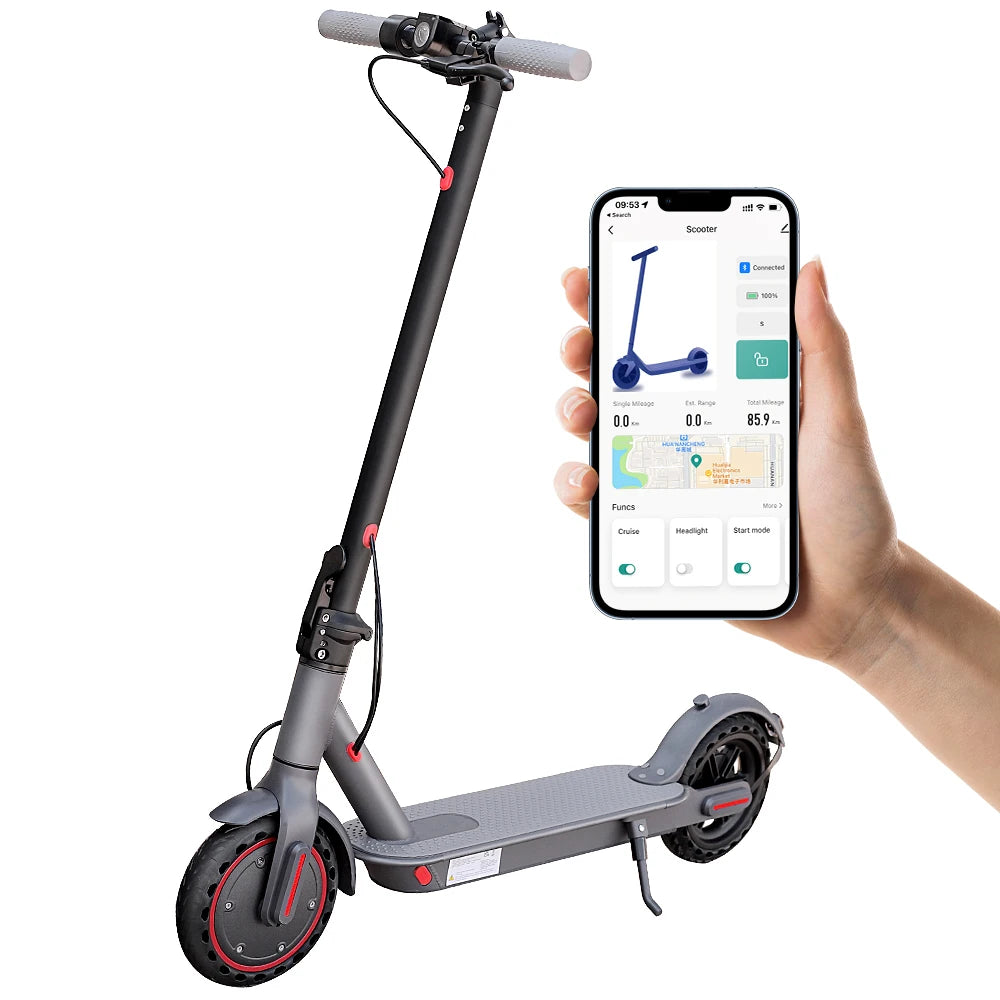 LADPED LP80 Electric Scooter 350W 31km/h APP Smart Scooter Shock-absorbing Anti-skid ‎8.5 Inches Folding Electric Scooter RISE DEFENSE SYSTEMS.AI PRODUCTS