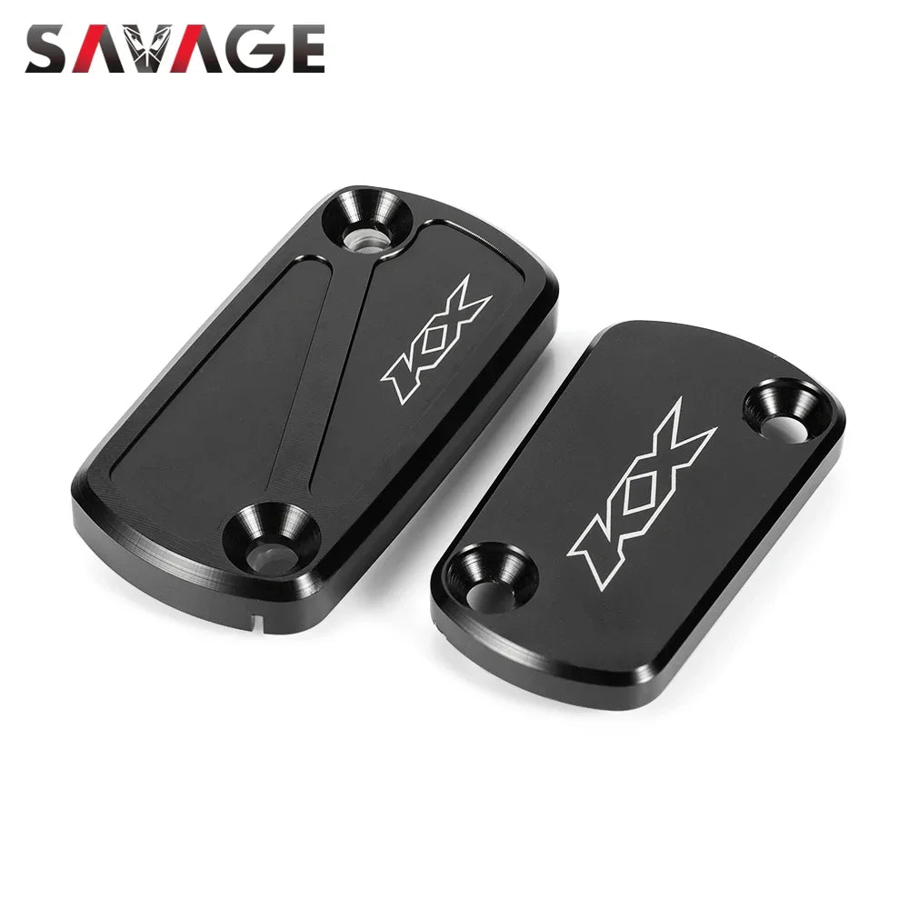 Front Brake Clutch Reservoir Covers For KAWASAKI KX450 2019-2023 KX250 2021 Motorcycle Rear Brake Fluid Cylinder Cap KX 250 450 RISE DEFENSE SYSTEMS.AI PRODUCTS