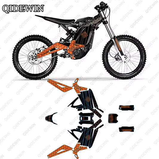 Electric offroad vehicle Motorcycle Decals Stickers Background Kit For Sur-Ron light bee X Sur-Ron light bee S PersonalizedDecal RISE DEFENSE SYSTEMS.AI PRODUCTS