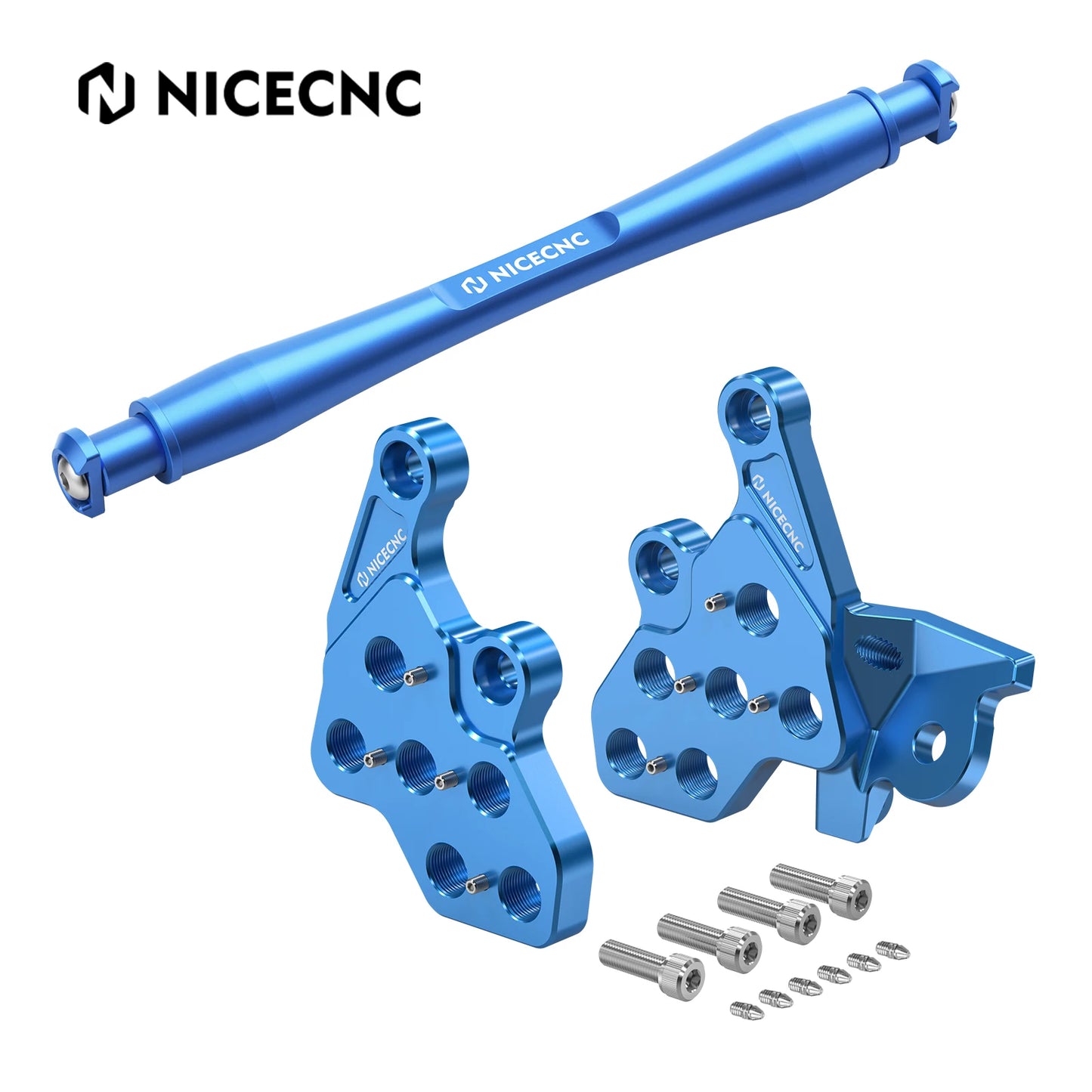 For Surron Light Bee X S L1E LBX Segway X160 X260 NICECNC Electric Dirt Bike Foot Pegs Mount Bracket Footrest Support Brace Kit RISE DEFENSE SYSTEMS.AI PRODUCTS
