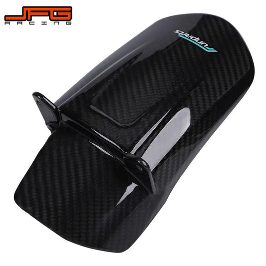 Funparts Carbon Fiber Motorcycle Rear Wheel Fender Mudguards For Surron Sur-Ron Sur Ron Lightbee Light Bee X S L1E RISE DEFENSE SYSTEMS.AI PRODUCTS
