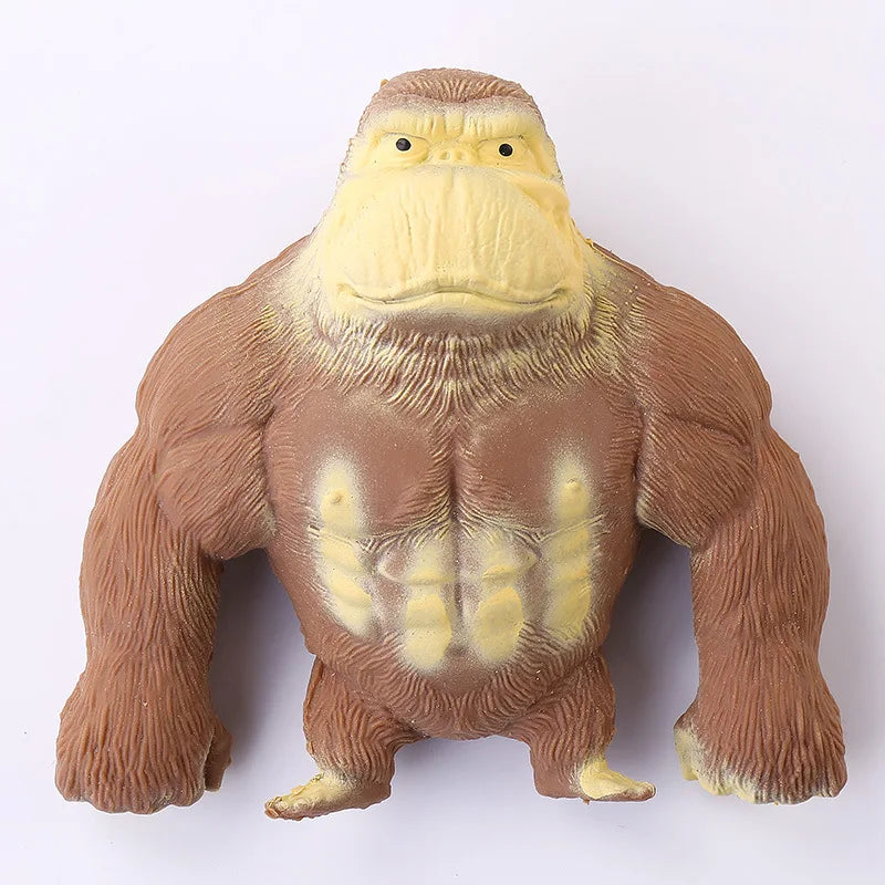 Giant Anti Stress Gorilla Toy Squeezing Elastic Monkey Fun Gorilla Stress Relief Game Mini Children's Gift Birthday Gift RISE DEFENSE SYSTEMS.AI PRODUCTS