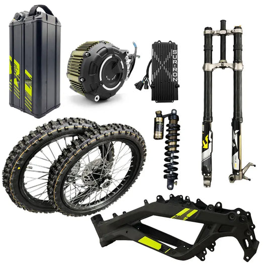 Motorcycles Frame original battery Motor Controller Front Fork wheel set surron RISE DEFENSE SYSTEMS.AI PRODUCTS