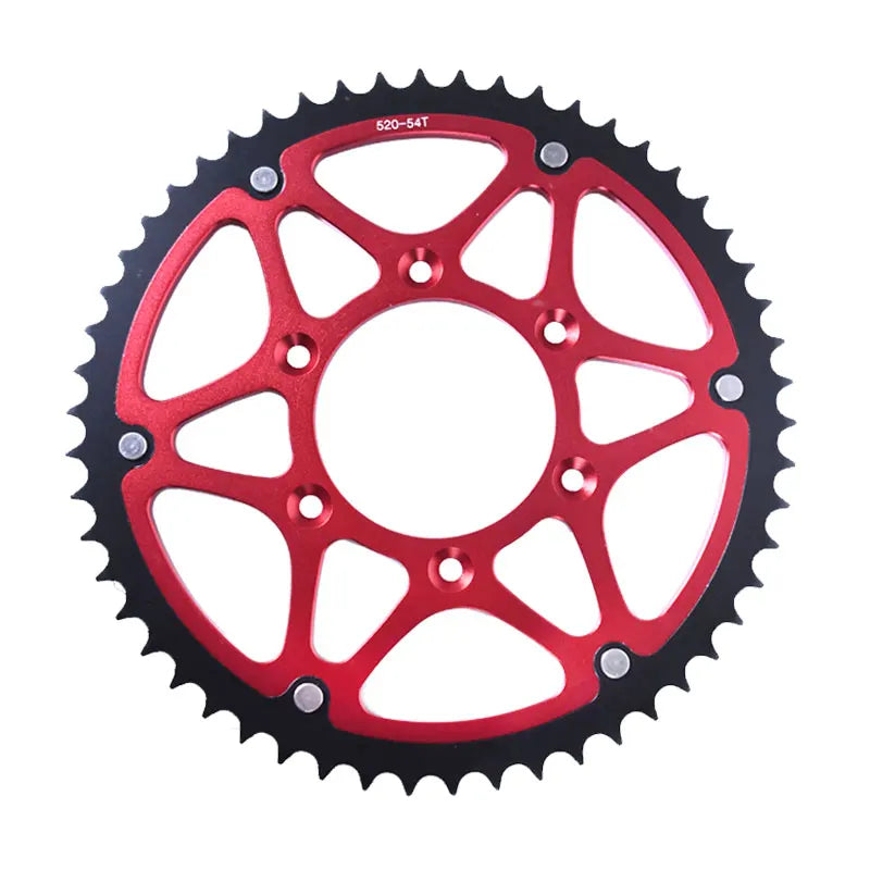 For SUR-RON Ultra Bee Steel-clad Aluminum 54 Tooth Sprocket Disc Plate E-bike Off-road Dirtbike Motorcycle Accessories SURRON RISE DEFENSE SYSTEMS.AI PRODUCTS