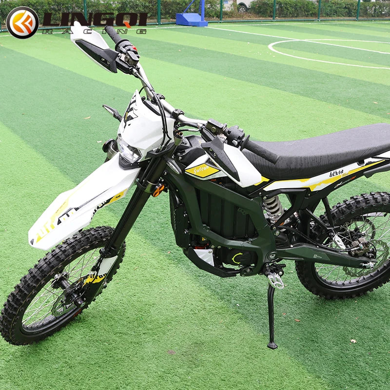 LING QI Electric Motorcycle Hand Guard Handle Protector Shield HandGuards Protection For SURRON SUR RON Ultra Bee Dirt Pit Bike RISE DEFENSE SYSTEMS.AI PRODUCTS